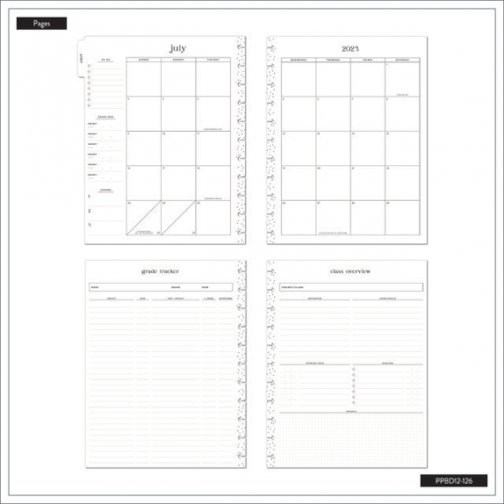 Subtle Sophisticated - Big Homeschool Happy Planner