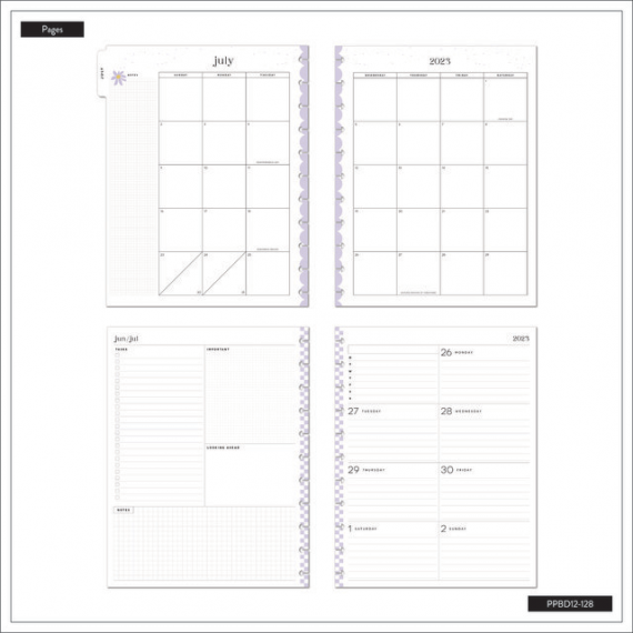 Life Is Sweet - Big Dashboard Happy Planner