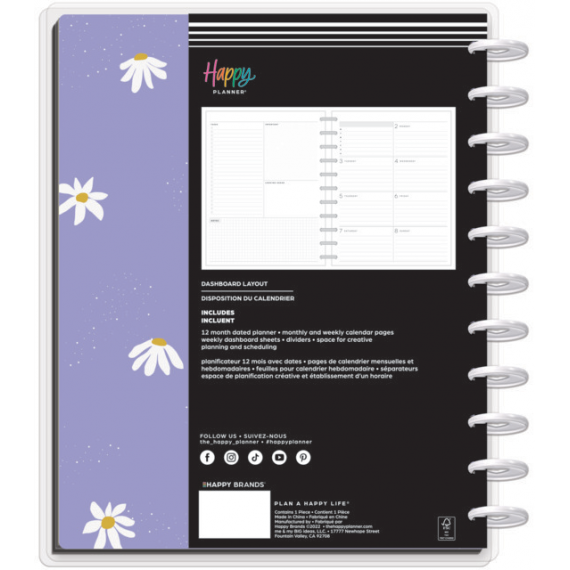 Life Is Sweet - Big Dashboard Happy Planner