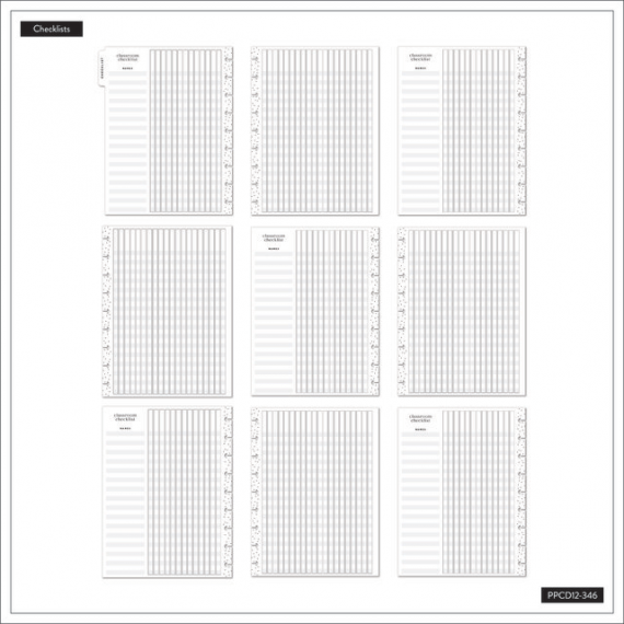 Cottagecore Florals - Classic Teacher Happy Planner