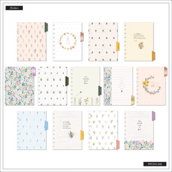 Cottagecore Florals - Classic Teacher Happy Planner