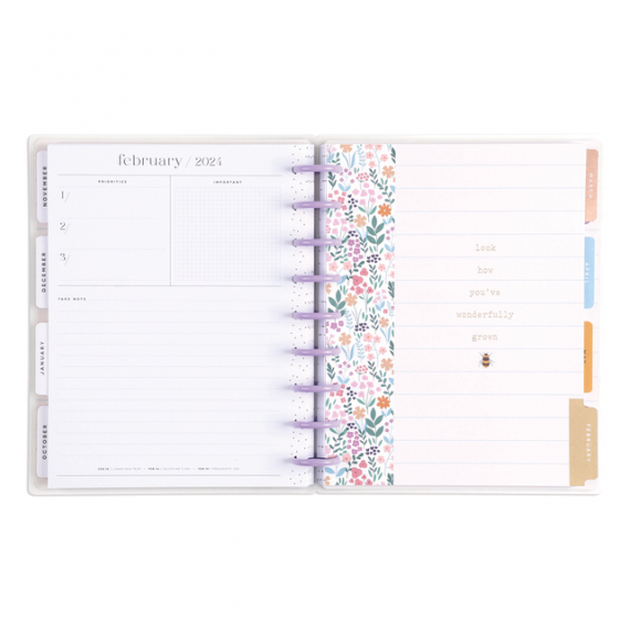 Cottagecore Florals - Classic Teacher Happy Planner