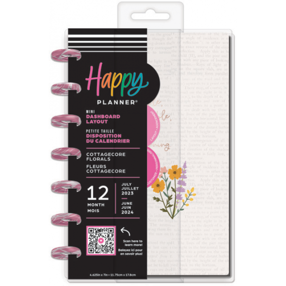 Cottagecore Florals - Mini Dashboard Happy Planner