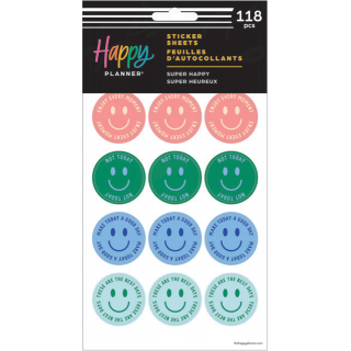 Super Happy - 5 Sticker Sheets