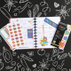 Abstract Silkscreen Teacher - Big Value Pack Stickers