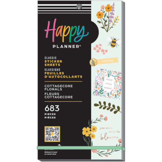 Cottagecore Florals - Classic Value Pack Stickers