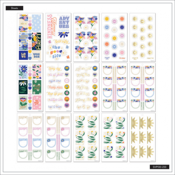 Fun Fleurs - Classic Value Pack Stickers