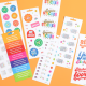 I Heart Stickers - 8 Sticker Sheets