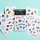 All the Things - 5 Sticker Sheets