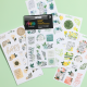 Color Story Florals - 5 Sticker Sheets